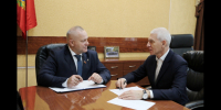 В Брянске председатель облдумы Валентин Суббот встретился с депутатом Госдумы Олегом Матыциным - Газета Наше время