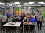 Активные пенсионеры поселка Навля проводят мастер-классы