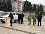 Глава области вручил ключи от новых автомобилей подразделению «БАРС-Брянск»