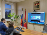 В Навлинском районе смотрят прямую линию с Губернатором Александром Богомазом