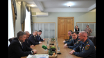Брянский губернатор Александр Богомаз провел встречу с замминистра РФ по делам гражданской обороны Ильей Денисовым