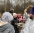 В Крещенский сочельник благочинный Навлинского церковного округа совершил чин Великого освящения воды на источнике Уженца п. Навля - Навлинское благочиние