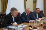 Губернатор Брянской области Александр Богомаз провел рабочую встречу с учредителем и гендиректором ООО «Термотрон-Завод»