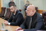 Губернатор Брянской области Александр Богомаз провел рабочую встречу с учредителем и гендиректором ООО «Термотрон-Завод»