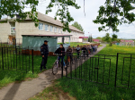 К 80-й годовщине Победы в селе Бяково Навлинского района прошел велопробег ЮИДовцев местной школы и Госавтоинспекции