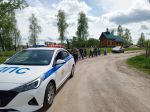 К 80-й годовщине Победы в селе Бяково Навлинского района прошел велопробег ЮИДовцев местной школы и Госавтоинспекции