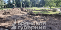 В брянском сквере «Лесные сараи» готовят площадку под памятник - Газета Наше время