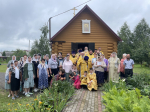 В день памяти равноапостольной княгини Ольги престольное торжество соборным богослужением отметил Ольгинский храм поселка Октябрьский г. Брянска. В праздничном богослужении принял участие благочинный Навлинского церковного округа иерей Тимофей Учватов