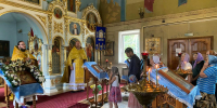 В храме поселка Навля совершено Праздничное богослужение по случаю дня церковно-государственного праздника Крещения Руси - Навлинское благочиние
